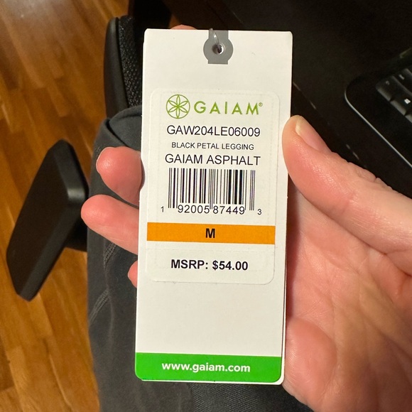 GAIAM women’s leggings. M. Gray. - Picture 5 of 5